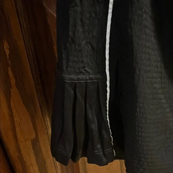 Avia Black Athletic Shorts with White Trim - Picture 6 of 7